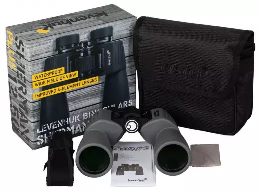 Levenhuk New Sherman PLUS 12x50 бинокль