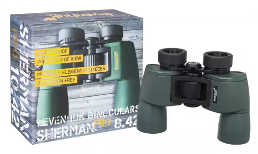 Levenhuk Sherman PRO 8x42 бинокль