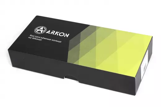 Кольца Arkon 34 мм быстросъемные на weaver, средние