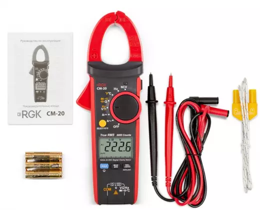 RGK CM-20 токовые клещи