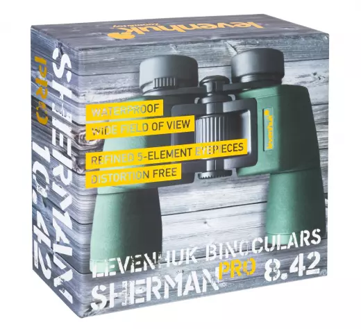 Levenhuk Sherman PRO 8x42 бинокль