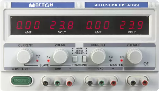 МЕГЕОН 32303 Трехканальный линейный источник питания