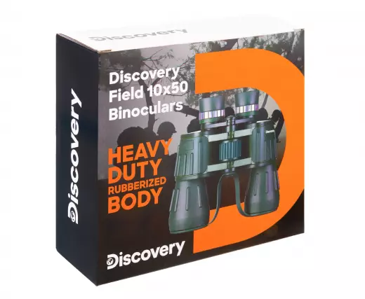 Levenhuk Discovery Field 10x50 бинокль