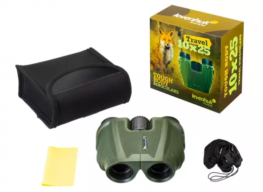 Levenhuk Travel 10x25 бинокль