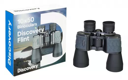 Levenhuk Discovery Flint 10x50 бинокль