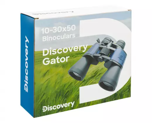 Levenhuk Discovery New Gator 10–30x50 бинокль
