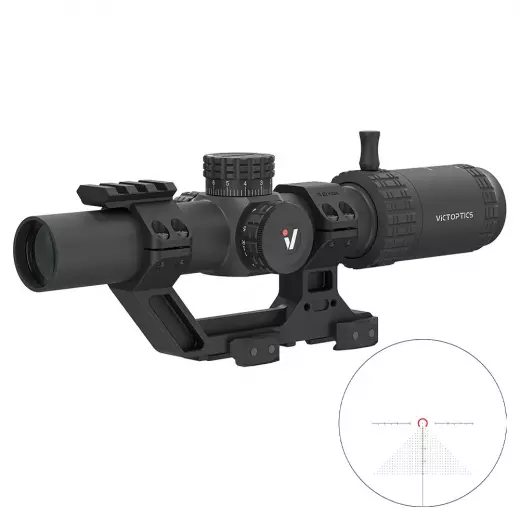 VictOptics S6 1-6x24 LPVO SFP Оптический прицел с креплением