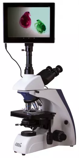 Levenhuk MED D30T LCD, тринокулярный Микроскоп цифровой