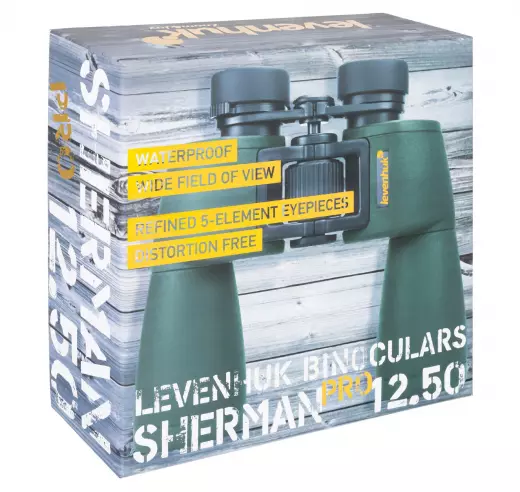 Levenhuk New Sherman PRO 12x50 бинокль