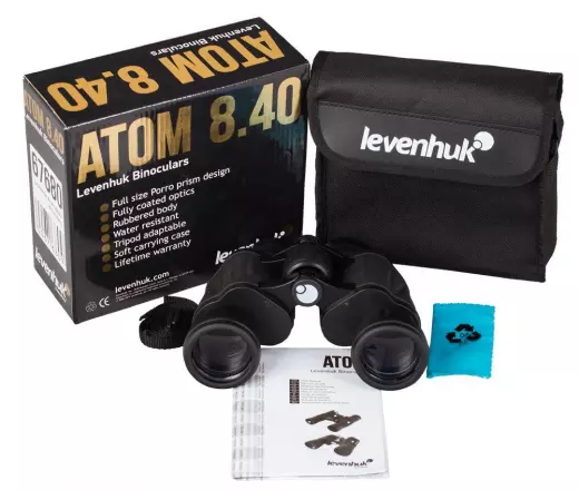 Levenhuk New Atom 8x40 бинокль