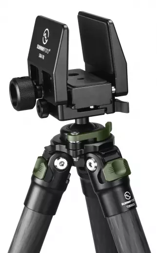 Sunwayfoto T2830CS Carbon штатив с зажимом SM-76 под ложе