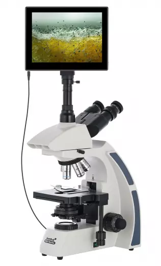 Levenhuk MED D40T LCD, тринокулярный Микроскоп цифровой
