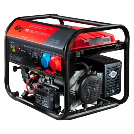 FUBAG BS 7500 XD ES DUPLEX бензиновый генератор