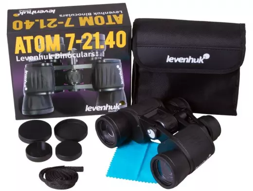 Levenhuk Atom 7–21x40 бинокль