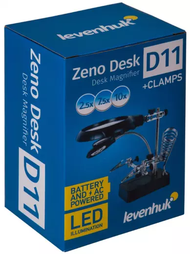 Levenhuk Zeno Desk D11 Лупа настольная