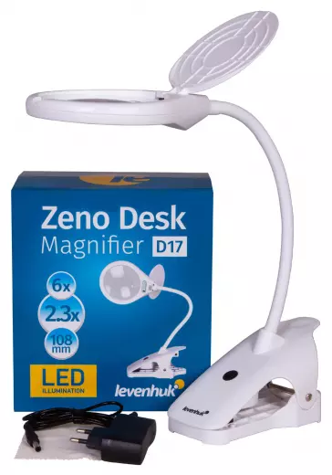 Levenhuk Zeno Desk D17 Лупа настольная