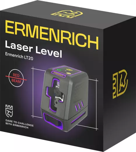 Ermenrich BASE LT20 (фиолетовый) лазерный уровень