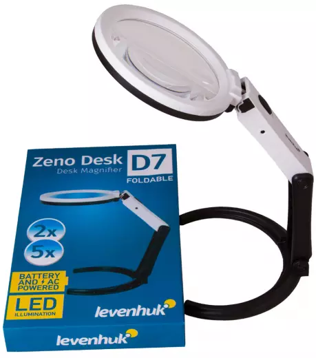 Levenhuk Zeno Desk D7 Лупа настольная