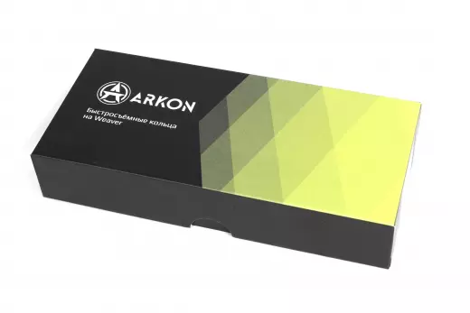 Кольца Arkon 30 мм быстросъемные на weaver, средние