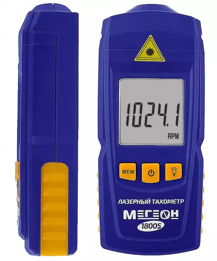 МЕГЕОН 18005 Бесконтактный лазерный тахометр