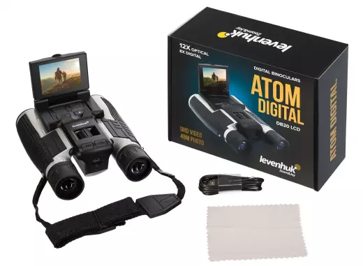 Levenhuk Atom Digital DB20 LCD бинокль цифровой
