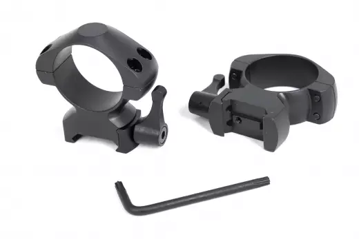 Кольца Arkon 30 мм быстросъемные на weaver, стальные, высокие