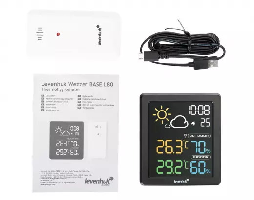 Levenhuk Wezzer BASE L80 Термогигрометр