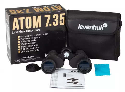 Levenhuk New Atom 7x35 бинокль