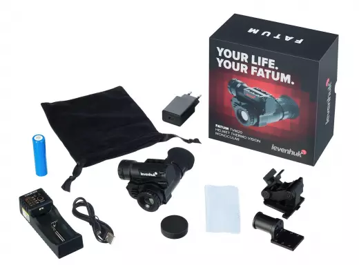 Levenhuk Fatum TVM20 Helmet монокуляр тепловизионный, с креплением на шлем