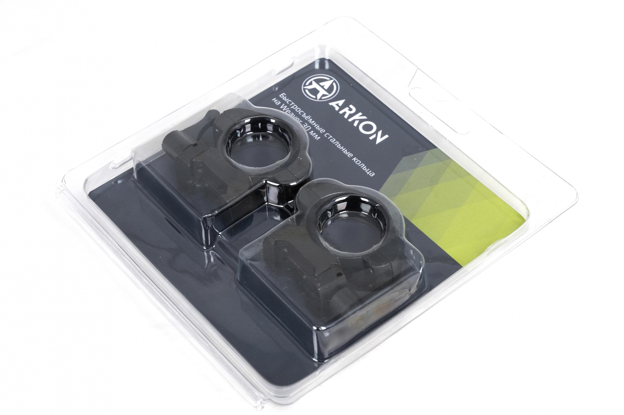 Arkon Кольца 30 мм быстросъемные на weaver, стальные, средние